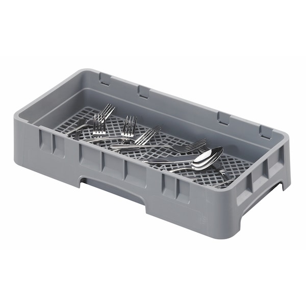 Cambro - Camrack, Flatware Rack, 1/2 Size, 19-3/4 x 9 7/8 x 4, 2-5/8, Gray, PK6